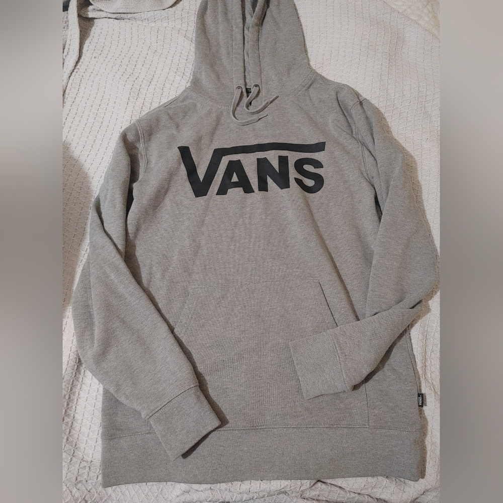 Vans Gray Hoodie size Small